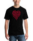 Фото #1 товара Men's Crazy Little Thing Called Love Word Art T-shirt