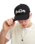 Sean John retro logo baseball cap in black