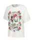 ფოტო #2 პროდუქტის Women's White Willie Nelson Graphic T-shirt