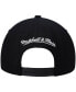 ფოტო #2 პროდუქტის Men's Black LA Clippers Hardwood Classics Script 2.0 Snapback Hat