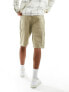 Dickies duck canvas shorts in light tan