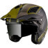 MT HELMETS District SV Post open face helmet