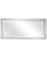 Moderno Stepped Beveled Rectangle Wall Mirror, 54" x 24" x 1.18"