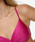 ფოტო #4 პროდუქტის Women's Twist-Front Underwire Bikini Top