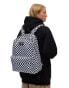 Фото #2 товара Vans Mn old skool h2o check backpack in black and white