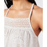 SUPERDRY Vintage Woven Lace sleeveless T-shirt