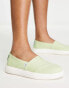 Фото #1 товара Toms alpargata mallow chunky trainers in green