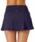 Solid Soft Band Rock Swim Skirt