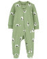 Baby Dog 2-Way Zip Cotton Sleep & Play Pajamas 9M