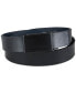 Фото #4 товара Men's Reversible Compression Buckle Belt, Created for Macy's