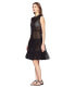Jonathan Simkhai 247707 Womens Ruffle Dress Cover-Up Swimwear Black Size Small