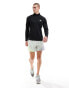 Фото #4 товара adidas Training Essentials half zip t-shirt in black