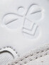 Hummel – Slimmer Stadil – Unisex-Sneaker in Weißtönen mit niedrigem Schaft