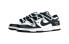 Фото #3 товара 【定制球鞋】 Nike Dunk Low Retro 解构 双鞋带 笑脸 百搭 低帮 板鞋 女款 黑白 / Кроссовки Nike Dunk Low DD1503-101