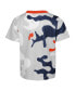 ფოტო #4 პროდუქტის Newborn and Infant Boys and Girls Orange, Navy Detroit Tigers Pinch Hitter T-shirt and Shorts Set