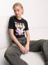 Фото #4 товара Vans dove crop print t-shirt in black