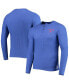 Фото #1 товара Men's Royal New England Patriots Thermal Henley Long Sleeve T-shirt