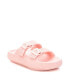 Women's Rubber Flat Sandals By Pink