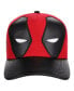 Фото #4 товара Men's Red Deadpool A-Frame Snapback Hat