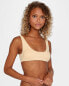 Фото #1 товара RVCA Women's Bralette Bikini Tops - Run Wild Scoop Neck (Apricot, X-Small)