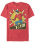 Фото #1 товара DC Men's The Flash Classic Silver Age Short Sleeve T-Shirt