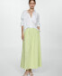 ფოტო #4 პროდუქტის Women's Long Flared Skirt