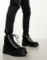 Фото #8 товара Walk London Element hiker boots in black suede