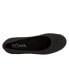 Фото #8 товара Softwalk Santorini S1961-001 Womens Black Leather Slip On Ballet Flats Shoes 6