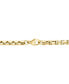 ფოტო #4 პროდუქტის EFFY® Men's Black Spinel Lion Head 22" Pendant Necklace (1/10 ct. t.w.) in 14k Gold-Plated Sterling Silver