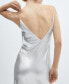 Фото #5 товара Платье женское MANGO Metallic Gown