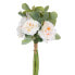 Фото #1 товара букет Белый Зеленый розами 20 x 23 x 41 cm