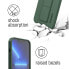 Silikonowe etui z podstawką etui Samsung Galaxy S21 Ultra 5G Kickstand Case szare