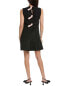 Red Valentino Sleeveless Mini Dress Women's Black 40