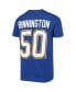 ფოტო #2 პროდუქტის Big Boys Jordan Binnington Royal St. Louis Blues Player Name and Number T-shirt