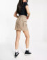 Фото #2 товара Wednesday's Girl cargo mini skirt in stone