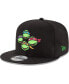 Фото #1 товара Men's Black Teenage Mutant Ninja Turtles 9FIFTY Adjustable Snapback Hat