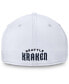 Men's White Seattle Kraken Core Primary Logo Flex Hat