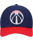Фото #2 товара Men's Navy, Red Washington Wizards MVP Team Two-Tone 2.0 Stretch-Snapback Hat