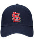 Men's Navy St. Louis Cardinals Clean Up Adjustable Hat