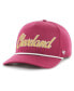 Фото #2 товара Men's Wine Cleveland Cavaliers Overhand Logo Hitch Adjustable Hat