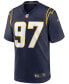 Фото #3 товара Men's Joey Bosa Navy Los Angeles Chargers Alternate Game Jersey