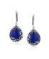 Фото #2 товара Серьги Bling Jewelry Tear Filigree Blue Lapis Lazuli