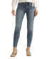 ფოტო #1 პროდუქტის Women's Suki Mid Rise Curvy Fit Skinny Jeans