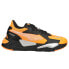 Фото #1 товара Puma Bmw M Motorsport RsZ Lace Up Mens Black, Orange Sneakers Casual Shoes 3070