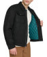 Фото #5 товара Men's Faux Suede Trucker Jacket