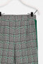 Фото #6 товара Брюки для малышей LC WAIKIKI Панталоны в клетку завернутые в зеленый Kız Çocuk