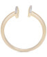 ფოტო #4 პროდუქტის Diamond Bar Cuff Ring (1/10 ct. t.w.) in 14k Gold, Created for Macy's