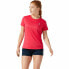 Фото #1 товара Футболка с коротким рукавом женская Asics Core Багровый красный