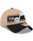 Фото #2 товара Men's Tan/Black Utah Jazz 2024 NBA Draft 9TWENTY Adjustable Hat