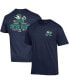 Фото #2 товара Men's Navy Notre Dame Fighting Irish Team Stack 2-Hit T-shirt